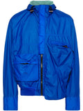 A-COLD-WALL* asymmetric "Volt Blue" jacket