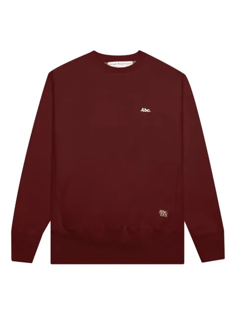 Advisory Board Crystals logo-embroidered sweatshirt