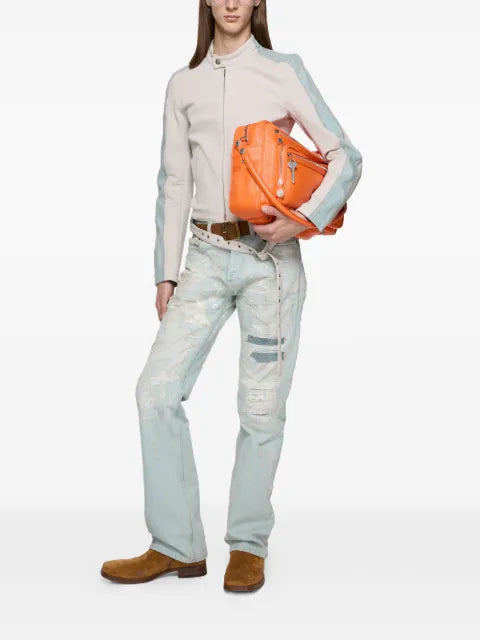 Acne Studios denim-panel jacket