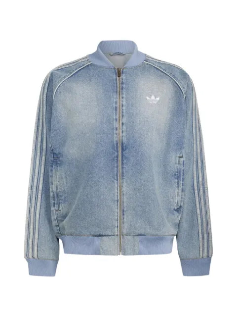 adidas SST Adicolor denim track top
