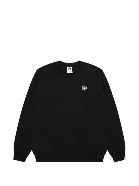 AAPE BY *A BATHING APE® Moonface logo-embroidered sweater